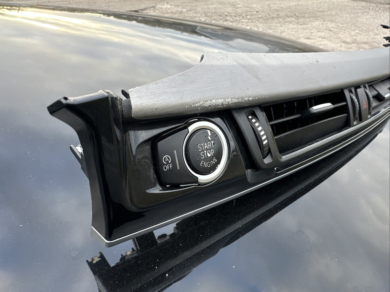 14-18 Bmw X5 F15 Cover Panel Trim Bezel Dashboard Front Right Side 5187100 Oem