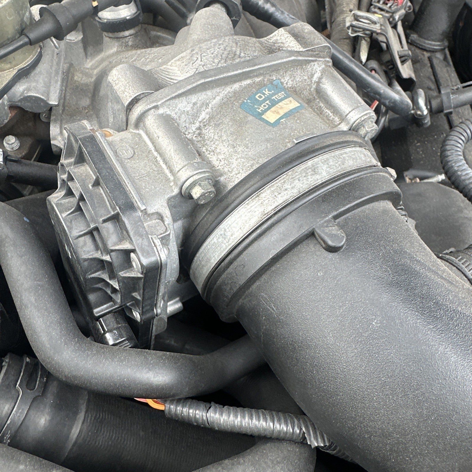 2007-2009 JAGUAR XK Throttle Body/Valve Assy supercharged option 4.2L 78k MILES