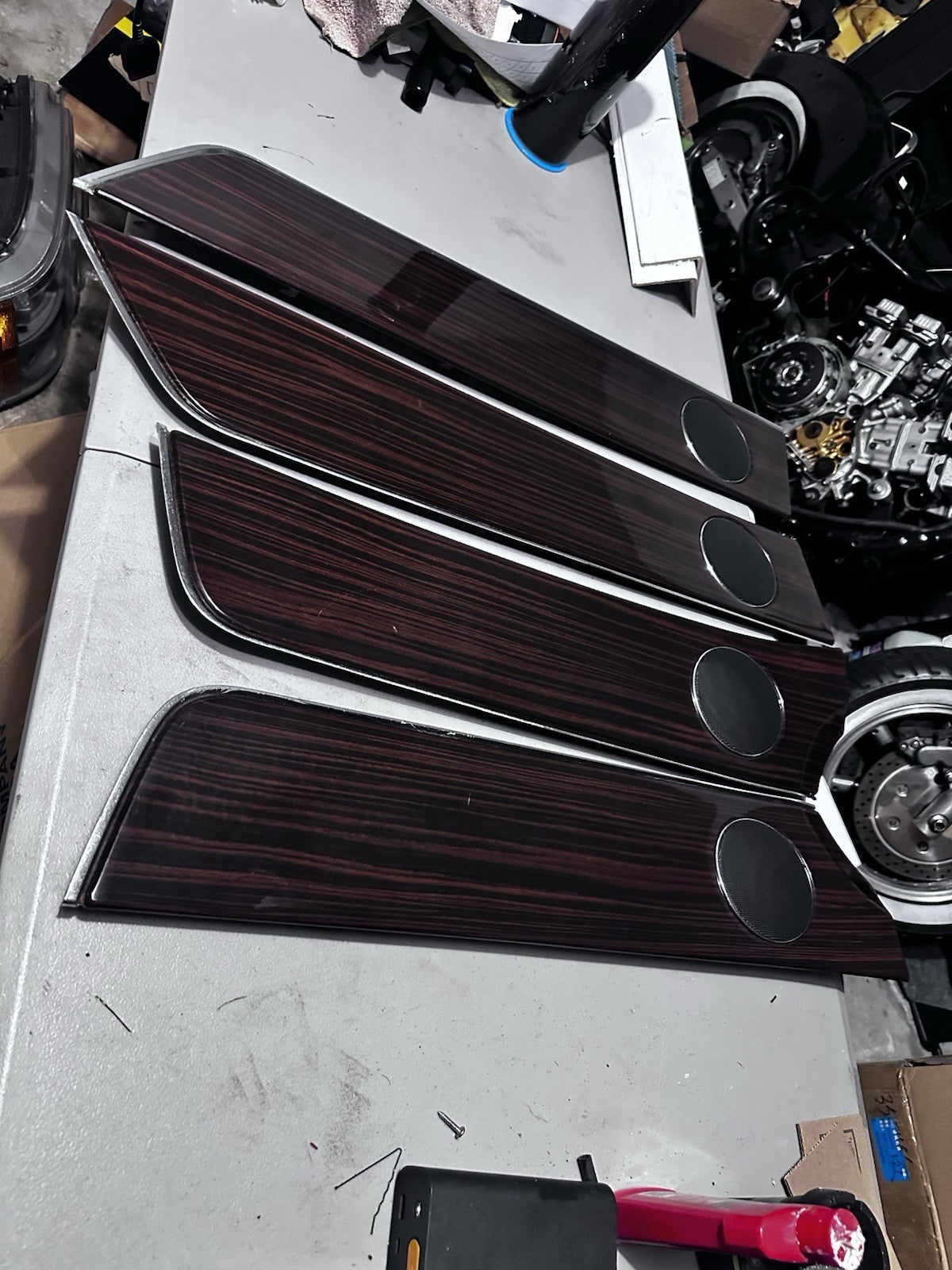 2010-2018 Jaguar XJ XJL Front Rear Door Dash Interior Wood Trim SET OEM