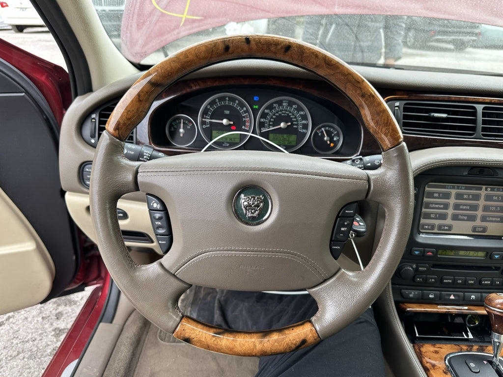 2004 2005 2006 2007 2008 2009 JAGUAR XJ8 VANDEN PLAS LEFT DRIVER STEERING WHEEL