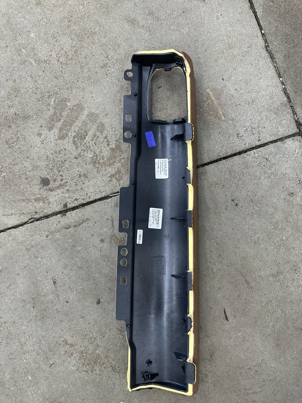 03-06 PORSCHE CAYENNE S  DASHBOARD DASH BOARD COVER TRIM PANEL OEM Beige