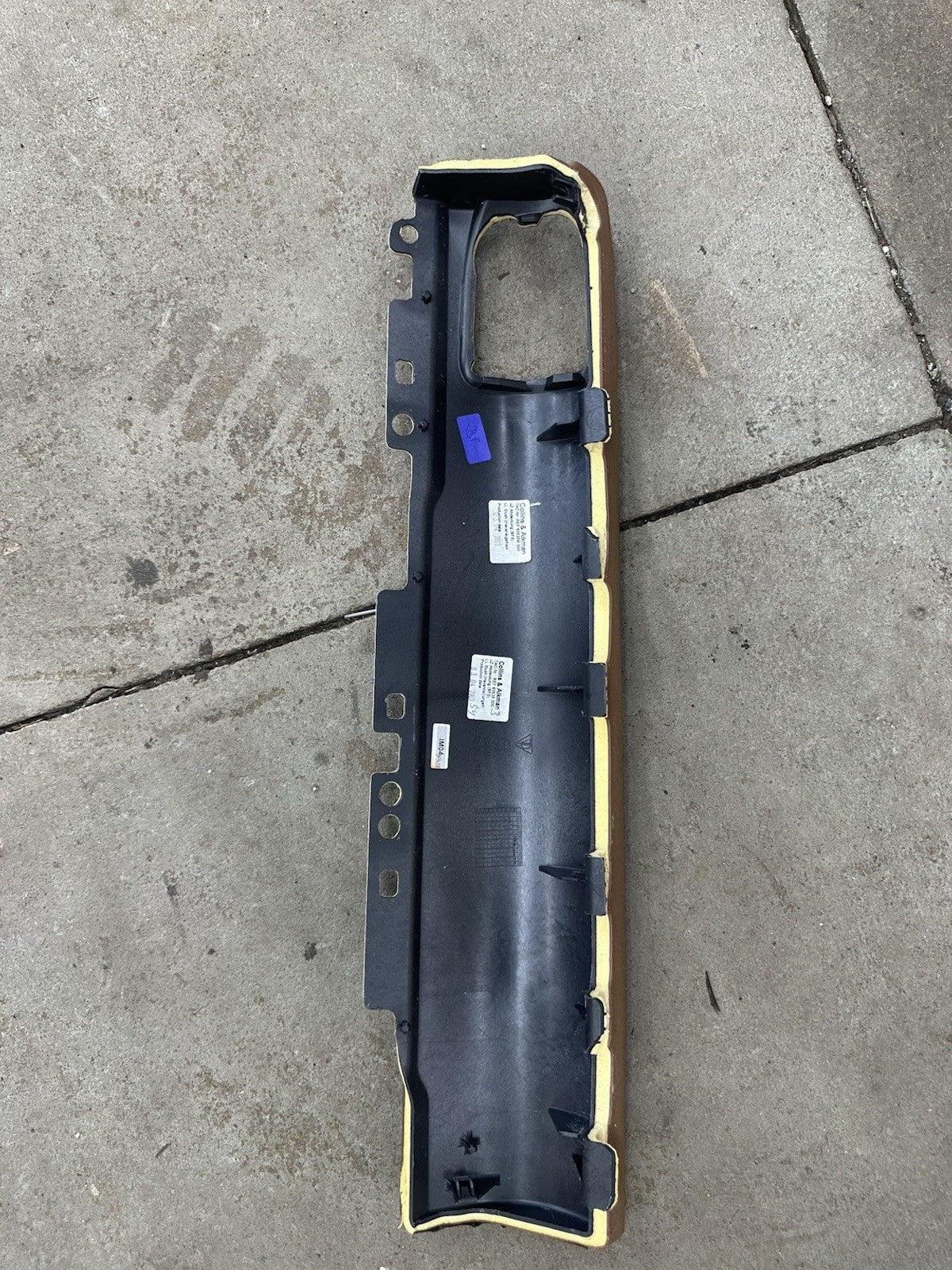 03-06 PORSCHE CAYENNE S  DASHBOARD DASH BOARD COVER TRIM PANEL OEM Beige