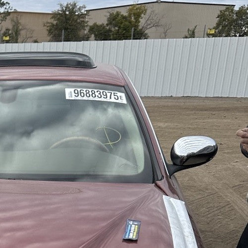 03-08 Jaguar S Type LEFT CHROME exterior side view mirror Auto Dimming JP