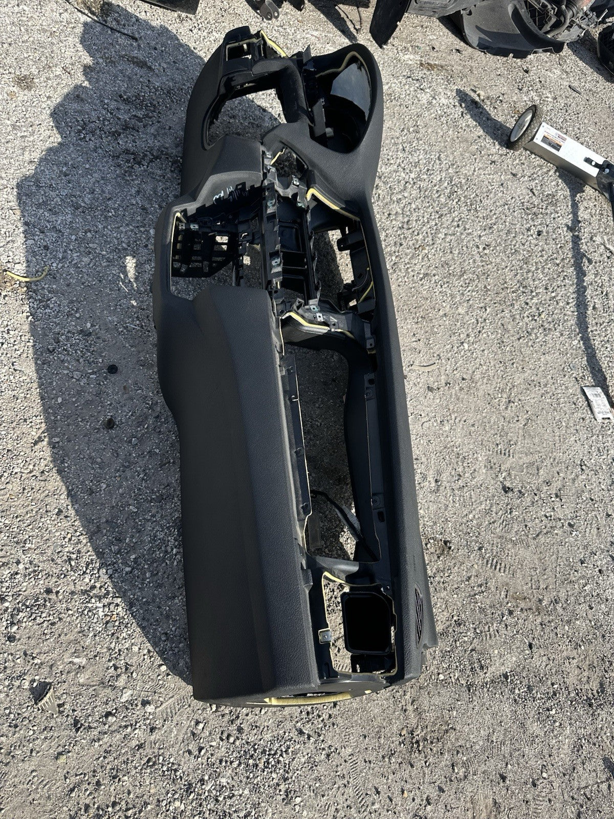 07-13 BMW X5 X6 E70 E71 BLACK DASHBOARD  LEATHER N57 OEM