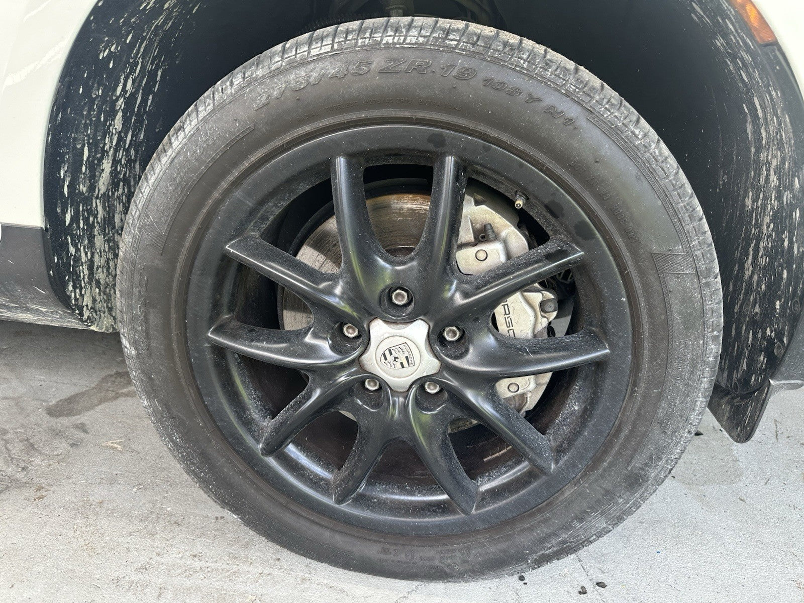 18" Porsche Cayenne OEM 67480 wheels rims black