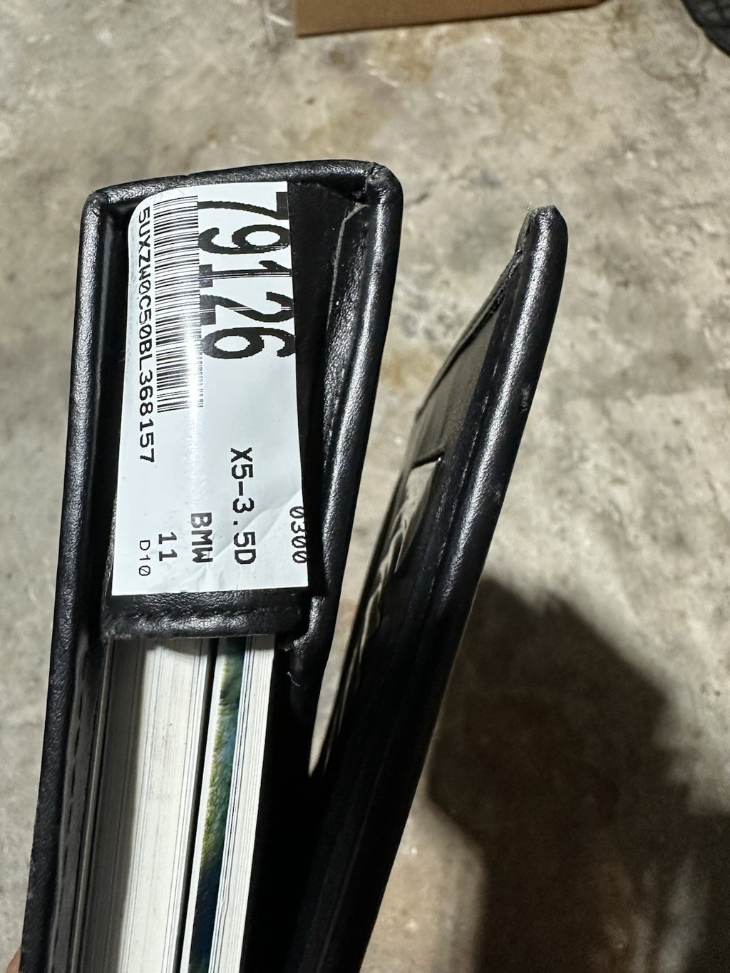 2011 BMW X5 X6 X5/X6 M owners manual & portfolio