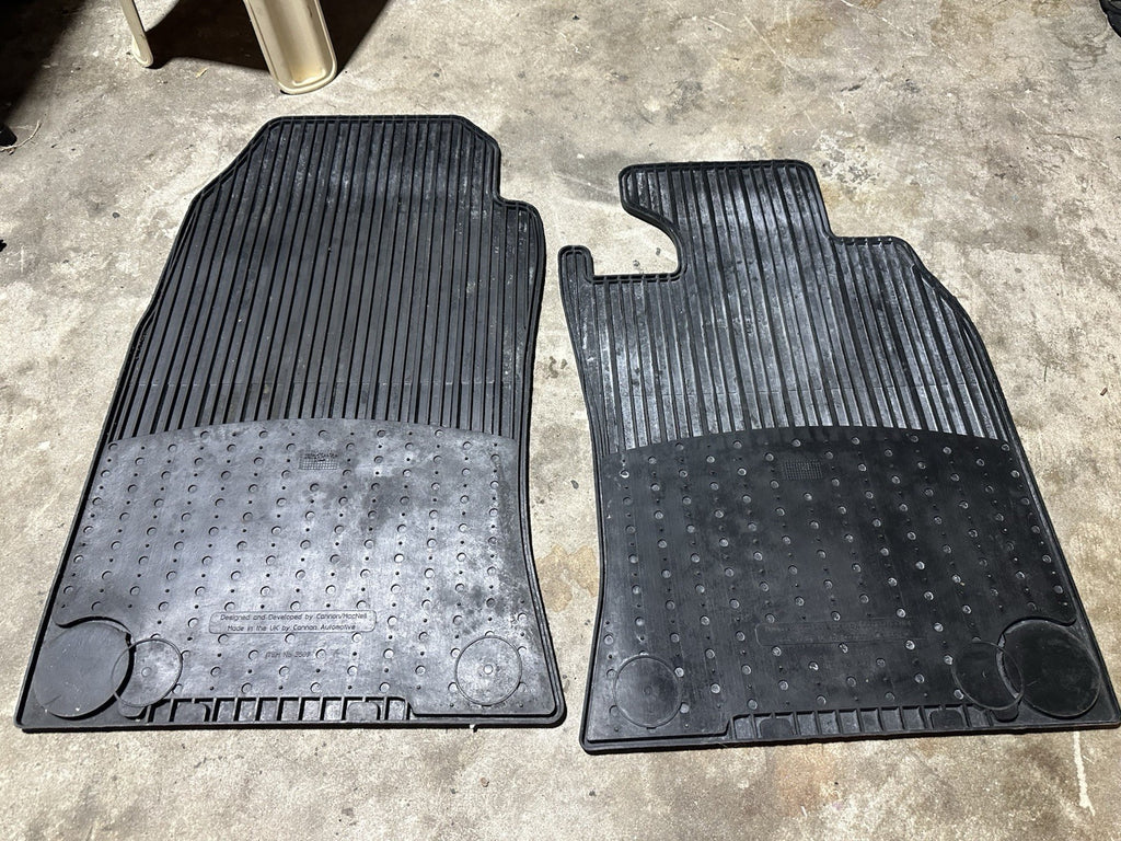 Genuine Mini Cooper R50 R53 00-06 All Weather Rubber Floor Matts Set Front NEW