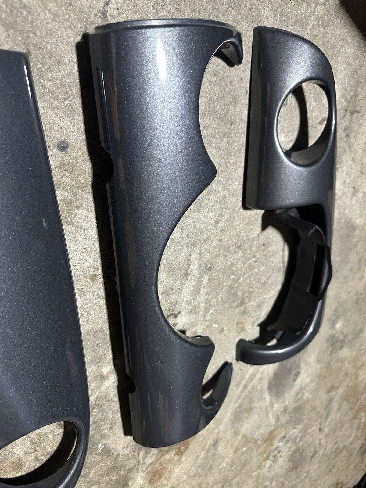 Mini Cooper 3-Piece Dash Trim Set Silver 2005-2008 R50 R52 R53 495