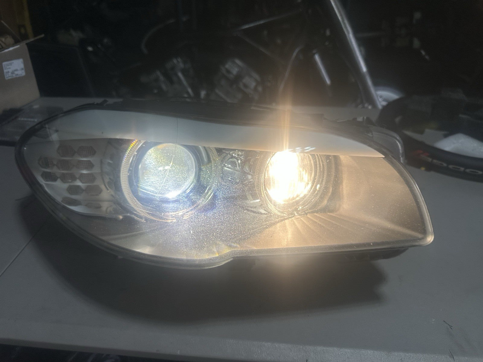 2011 2012 2013 BMW 5-Series 535i 550i Right RH Xenon HID Headlight OEM Tested