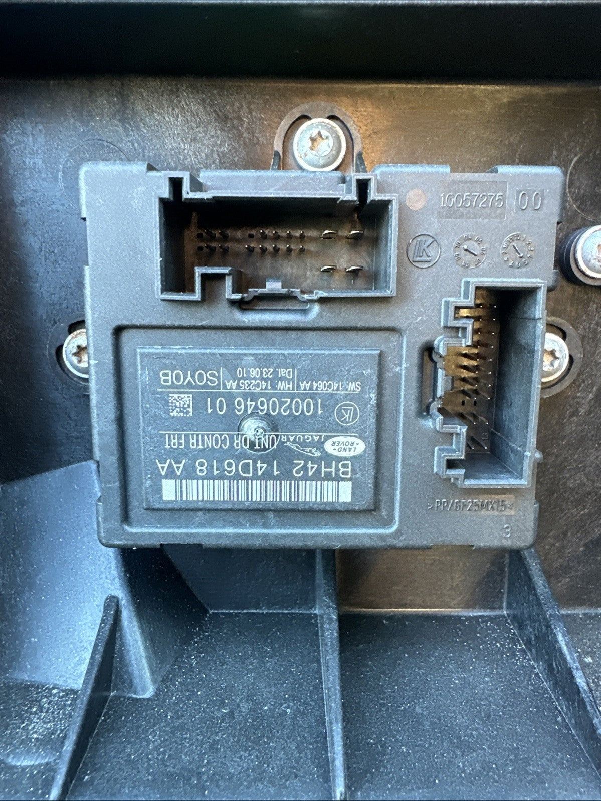 11-2013 jaguar xj xf xk xkr front DRIVER side door control module BH4214D618AA