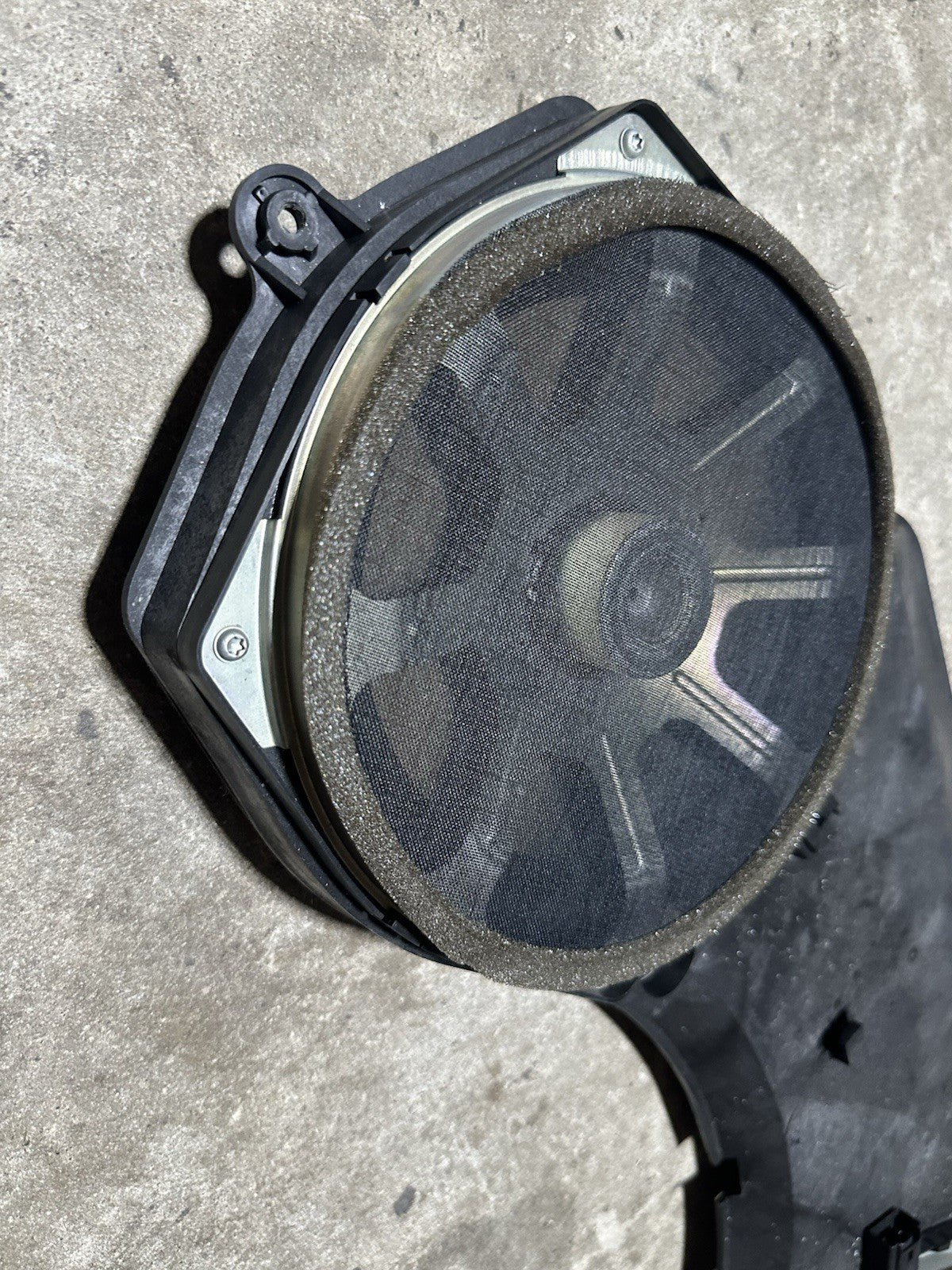 10-18 Jaguar XJ XJL X351 Rear Deck Parcel Shelf Subwoofer Sound Speaker OEM