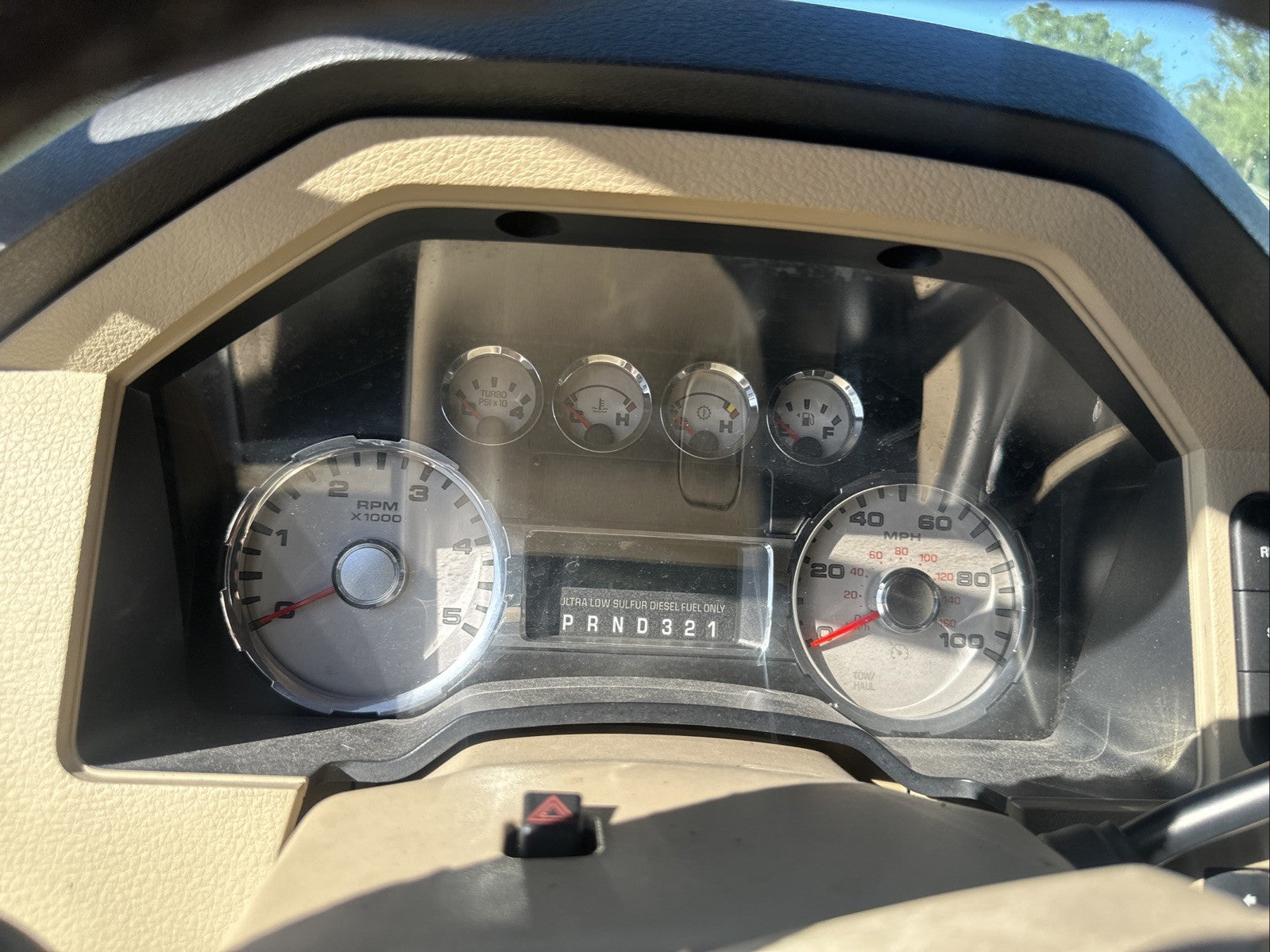 2008 Ford F-250 King Ranch Speedometer Instrument Cluster OEM