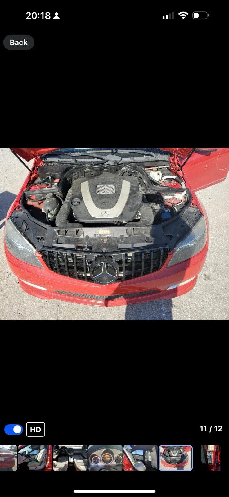 2011 Mercedes E350 OEM Ignition Switch With Key a2075450108