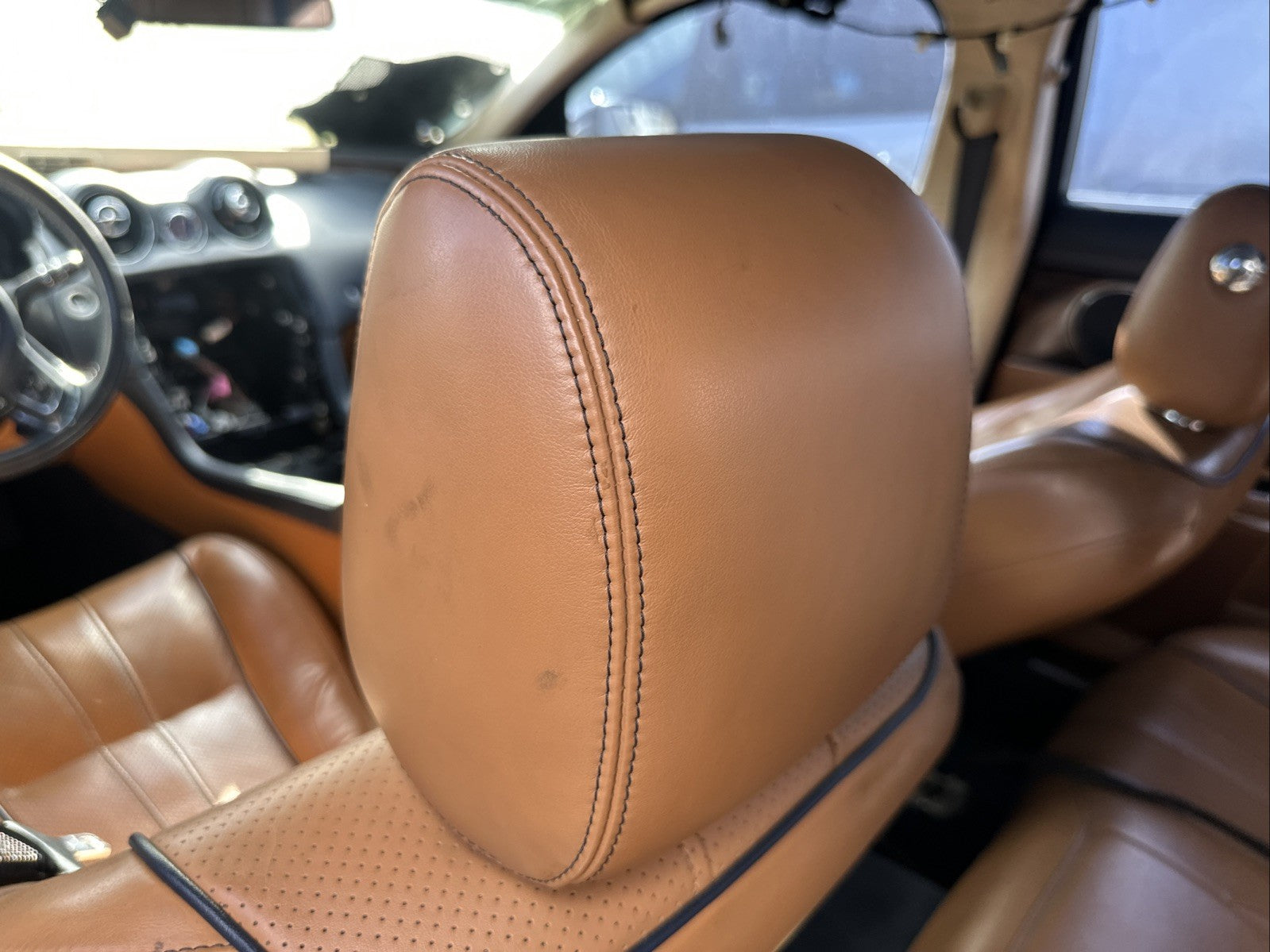 10-19 Jaguar XJL X351 XJ Front Left Driver Side Seat Headrest Head Rest OEM