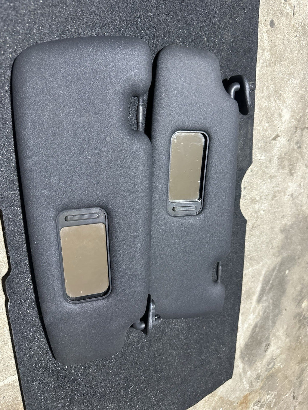 Left and Right Sun Visor - 2005 Mini Cooper S R52 Convertible - 05-08 OEM