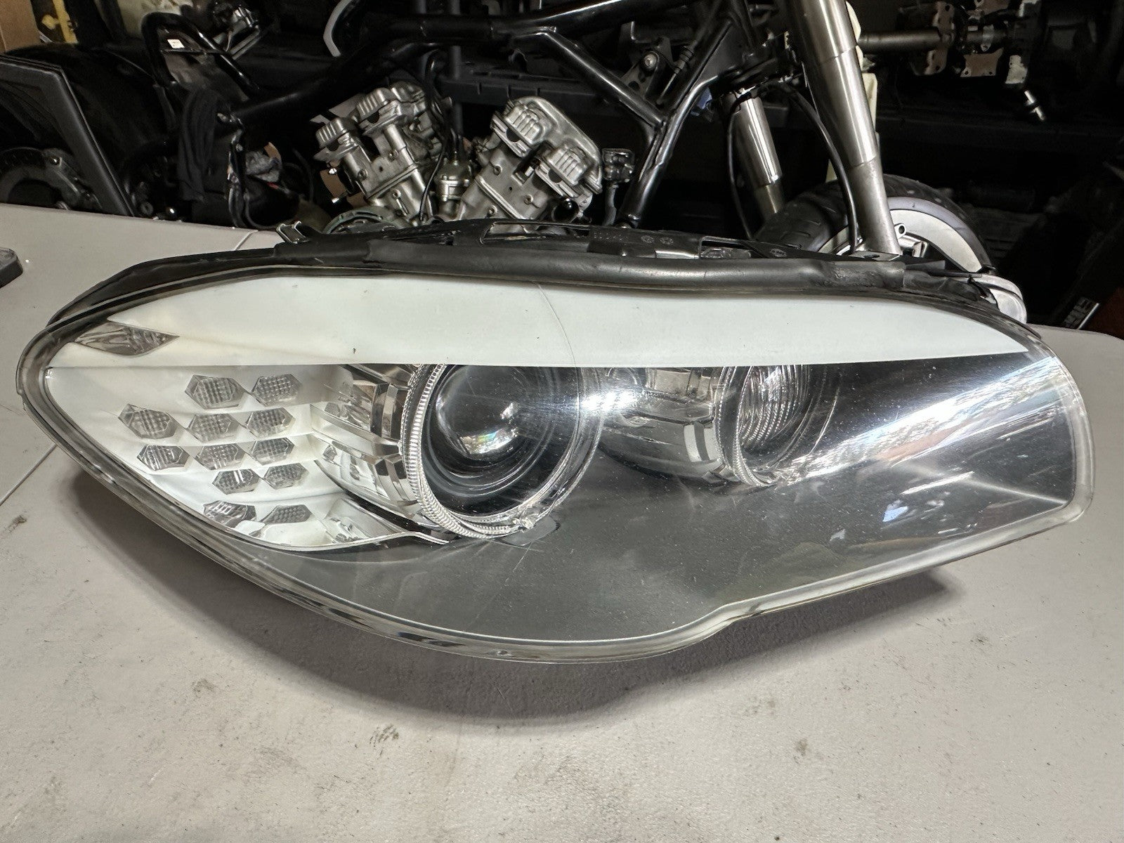 2011 2012 2013 BMW 5-Series 535i 550i Right RH Xenon HID Headlight OEM Tested