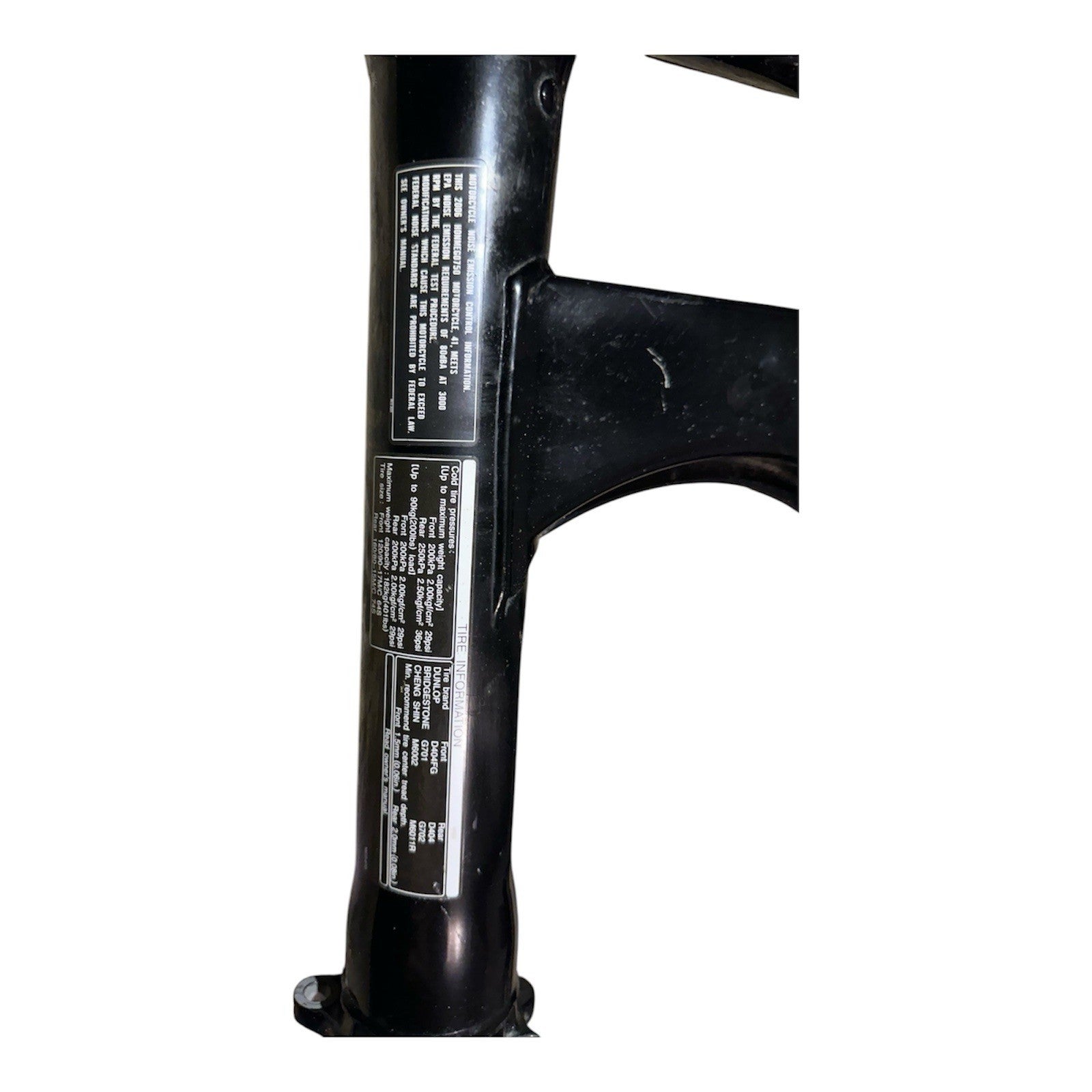 Honda VT 750 Shadow Black Spirit (RC53) 2017 Swimgarm Rear Suspension OEM