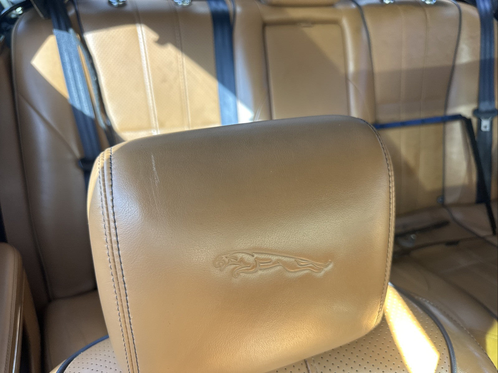 10-19 Jaguar XJL X351 XJ Front Right Passange Side Seat Headrest Head Rest OEM