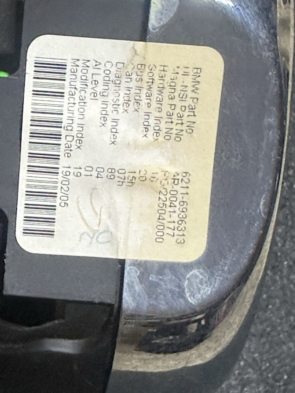 Mini Cooper s Tachometer speedometer cluster rpm  02-08 R50 R52 R53 6211-6936313