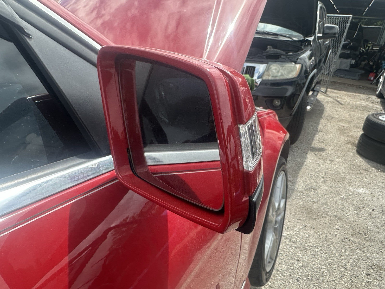 2011 Mercedes Benz OEM C350 C300 Front Right Side Exterior Passenger Mirror Red