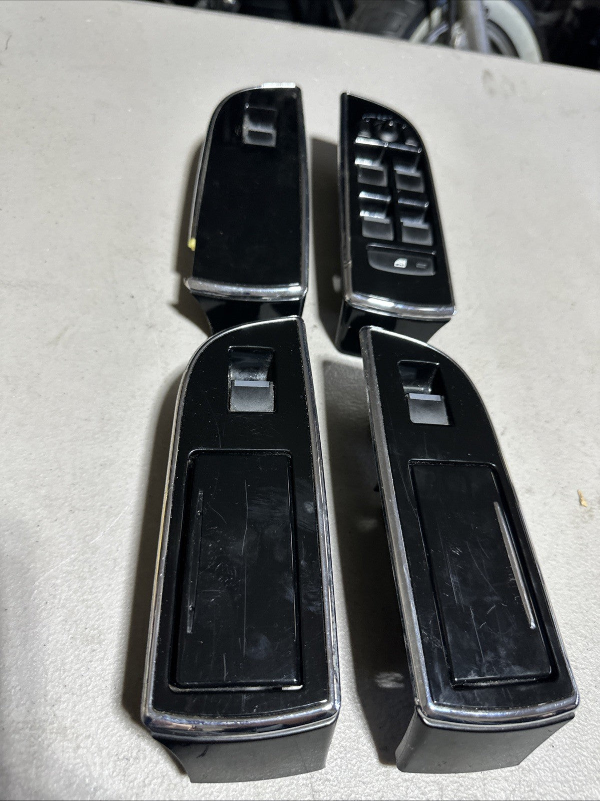 2010-2019 Jaguar XJ Window Control Switch Set OEM AW93-14B442-AF