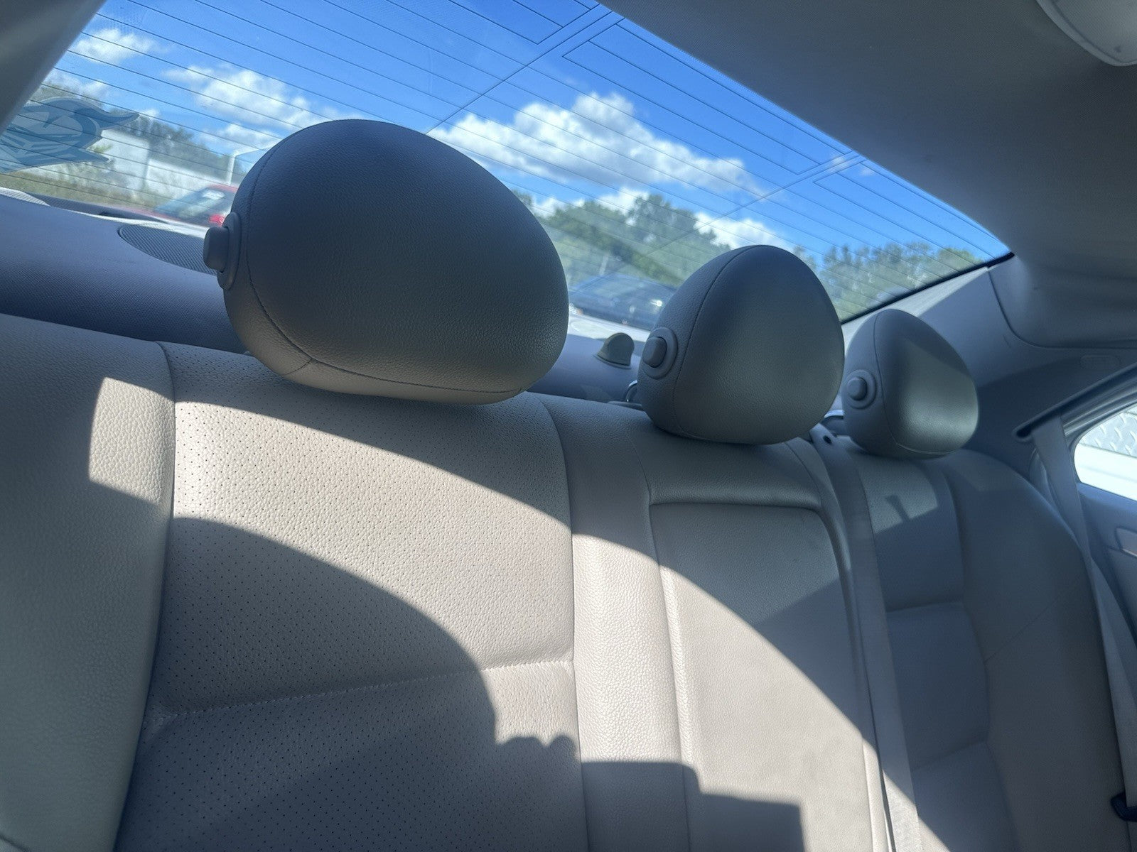 Mercedes W203 C230 2006 REAR SEAT HEADREST 3 psc C63