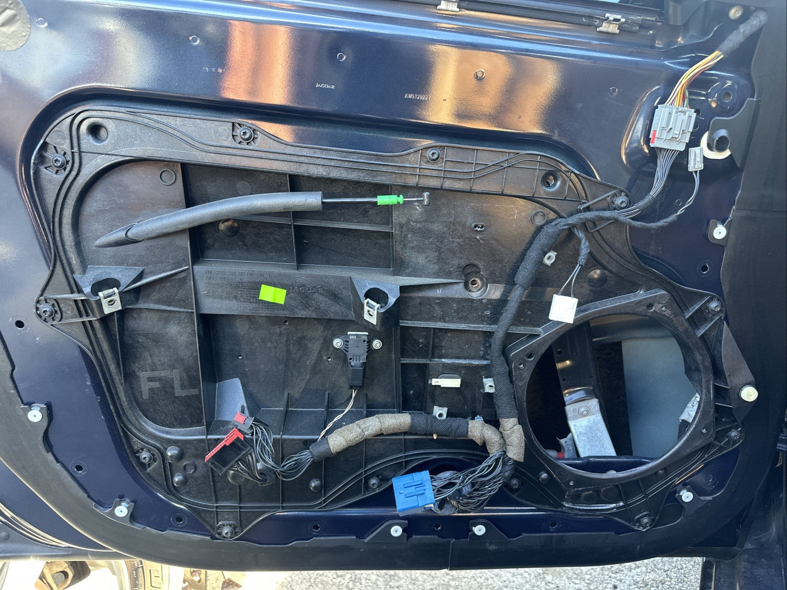 10 11 12 13 JAGUAR XJ FRONT DOOR INNER TRIM PANEL LEFT DRIVER SIDE OEM