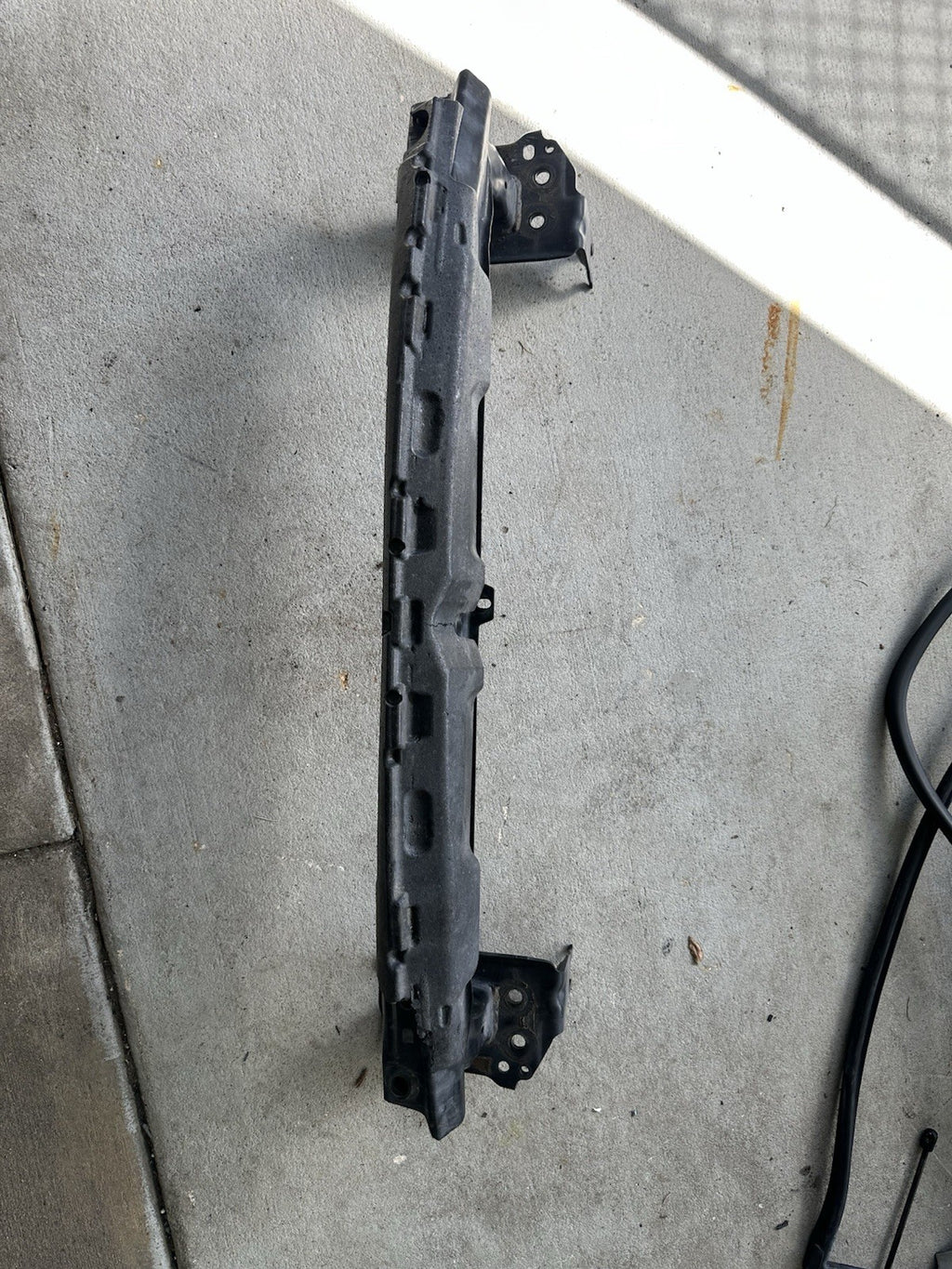 Porsche Cayenne S 955 9PA 2004 Front Bumper Bar Reo Reinforcement J089