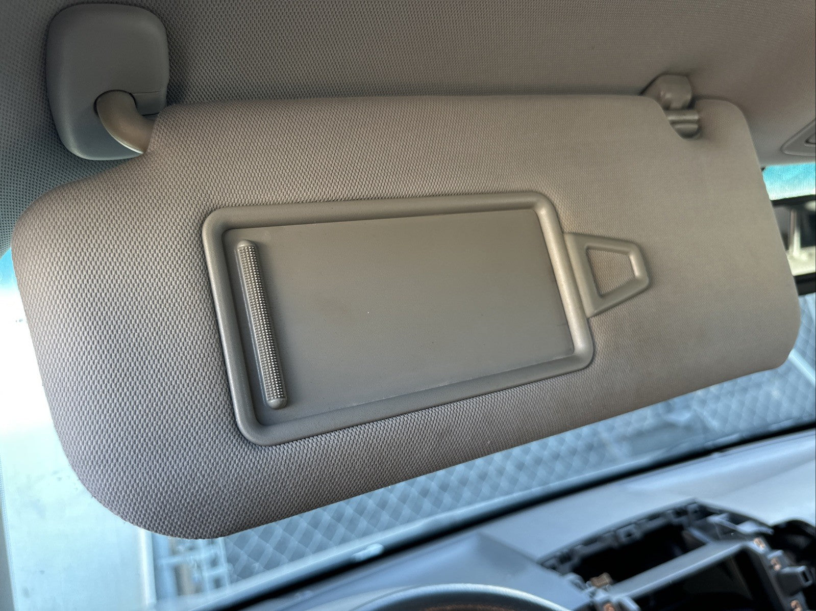 2011-2015 Kia Sorento Gray Sun Visor Left Right Set Pair Side OEM