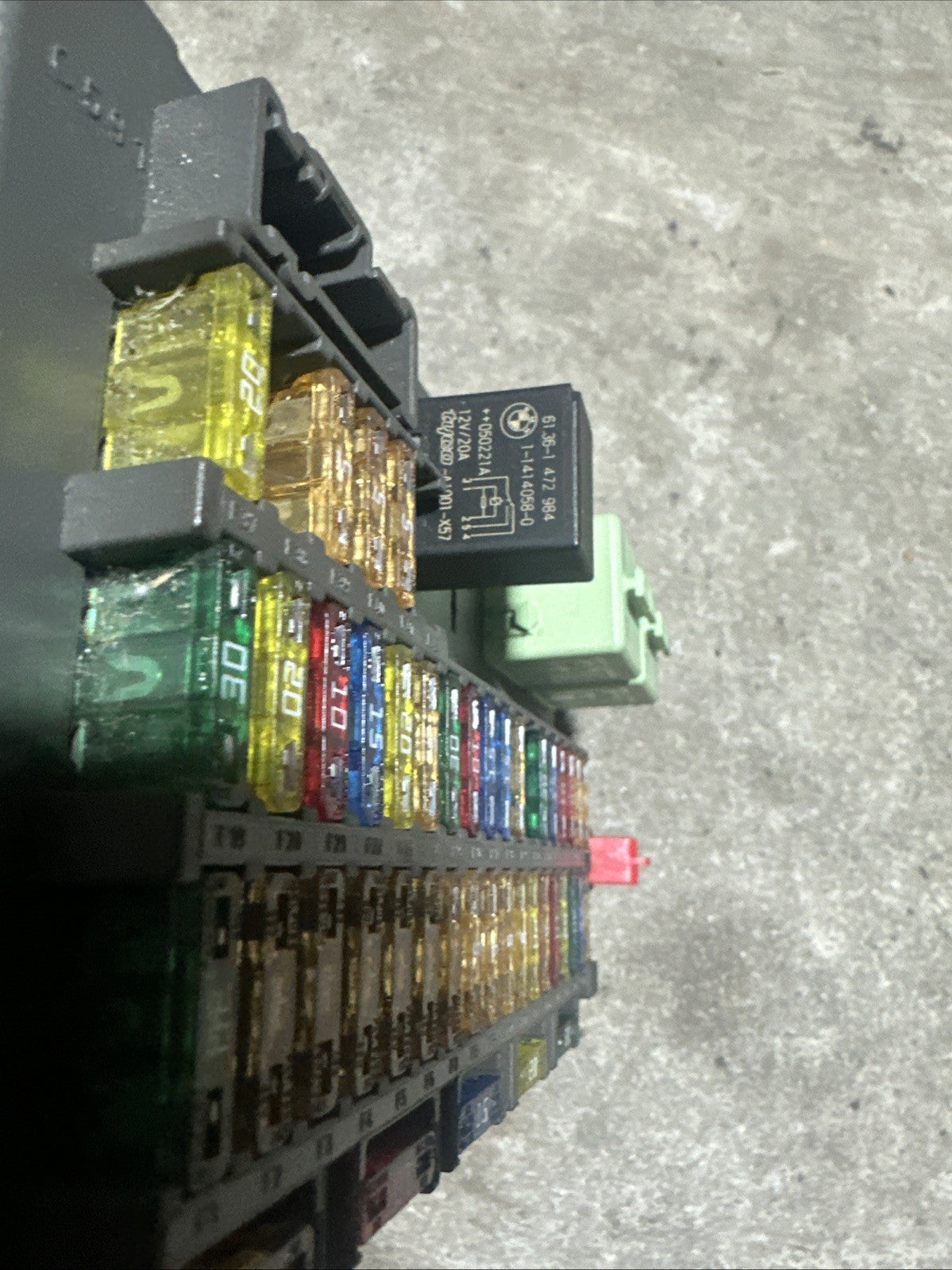 2004-2008 MINI COOPER CONVERTIBLE R52 FUSE BOX MODULE 518030515