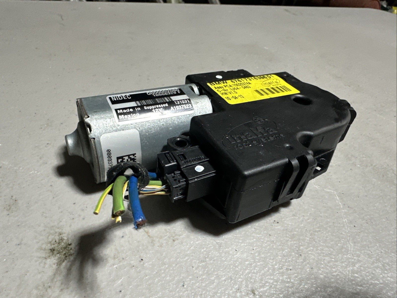 2014-2024 MINI COOPER F56 PANORAMIC SUNROOF SUN ROOF GLASS MOTOR OEM