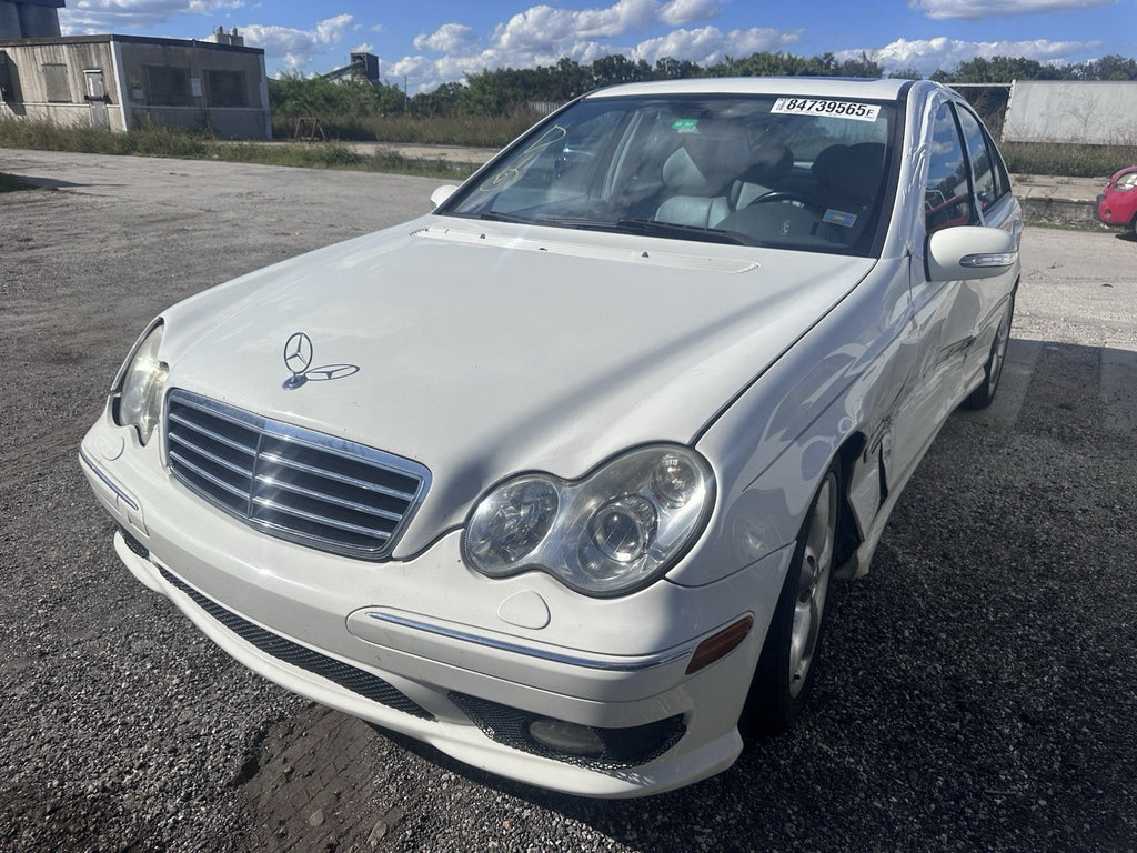 05-07 Mercedes W203 C350 C230 Front Hood Radiator Grille Grill Trim Panel Chrome