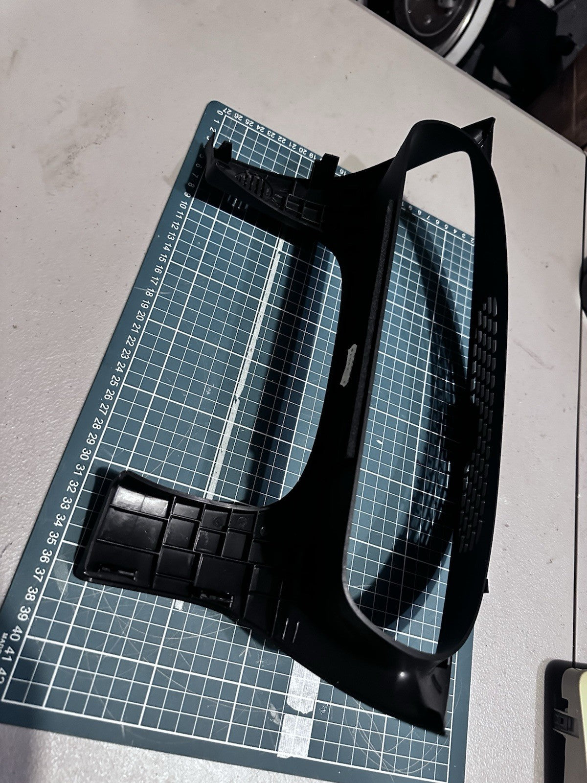 13 Jaguar XJ XJL X351 SPEEDOMETER CLUSTER DASH TRIM 105007664 AW93046C38