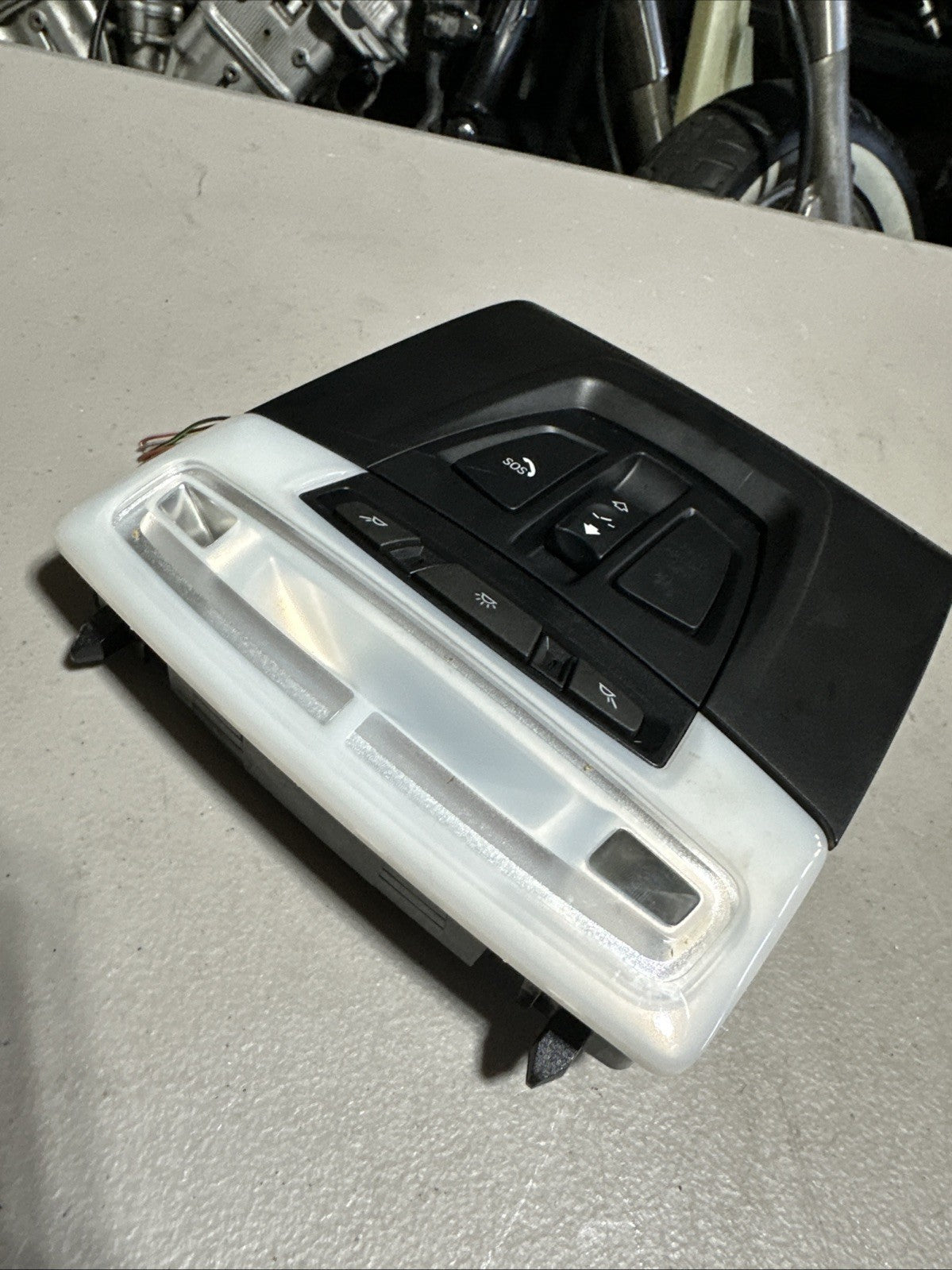 OEM 2014-2018 BMW F30 430i Front Overhead Dome Light Lamp w/Sunroof Switch Teste