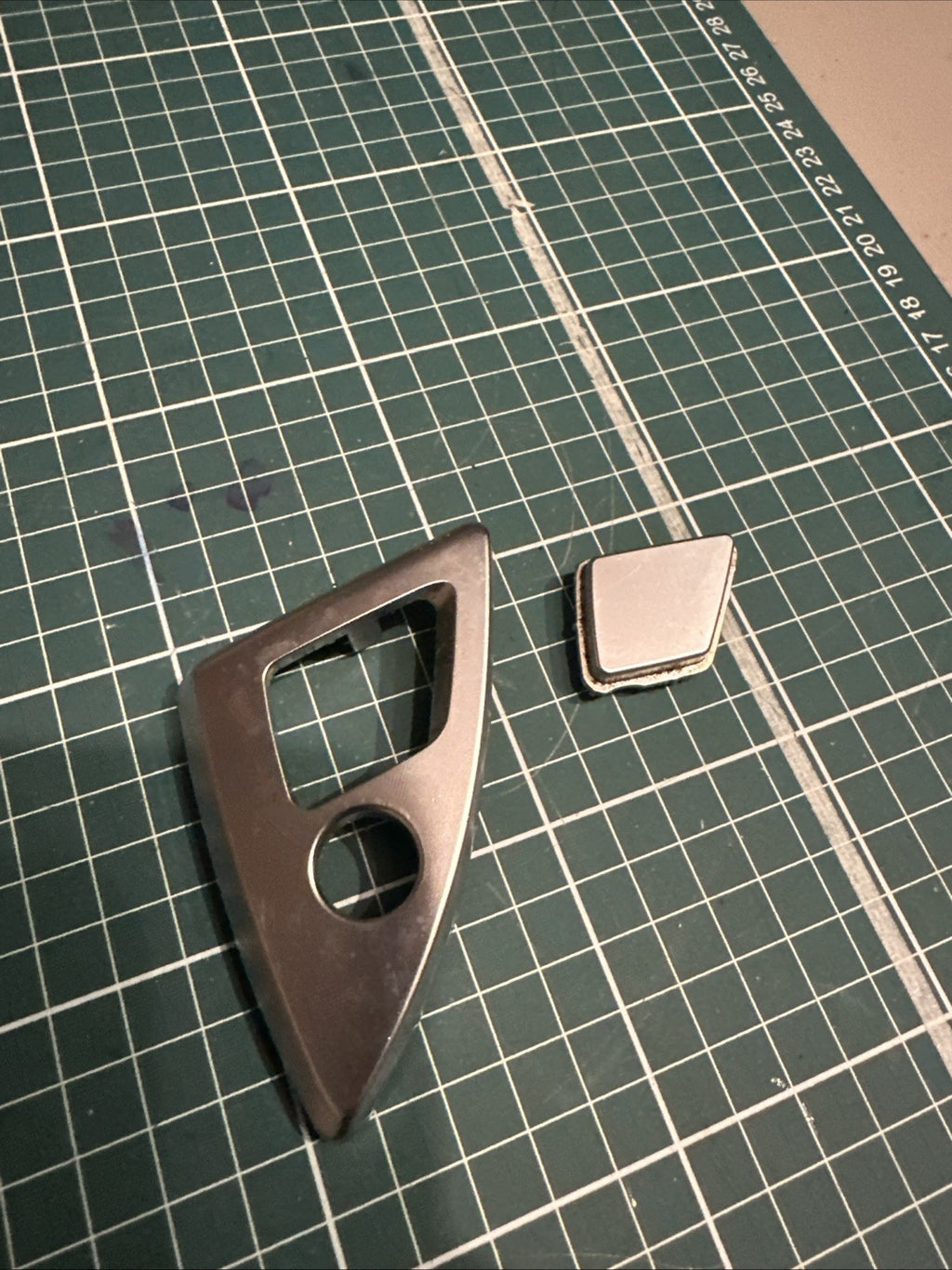 OEM BMW 5 F10 F11 Consolle Centrale Serratura Orlo Cover Cromata Rhd 9277349