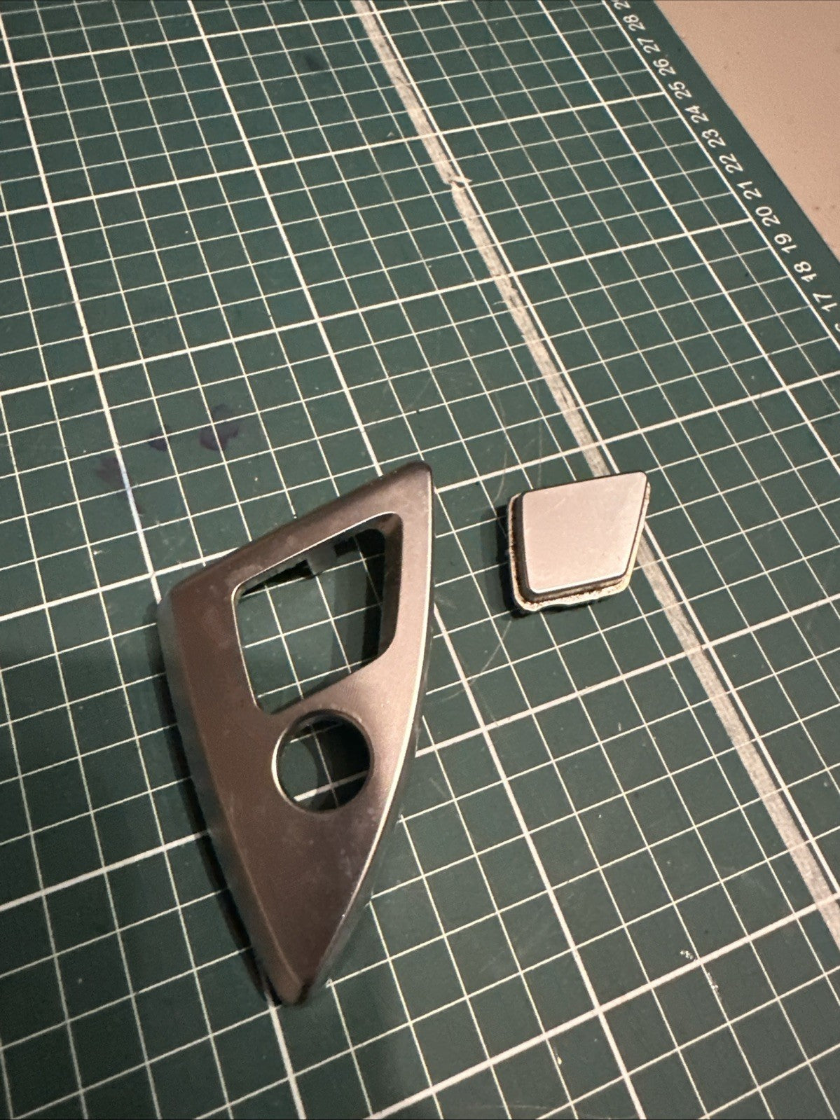 OEM BMW 5 F10 F11 Consolle Centrale Serratura Orlo Cover Cromata Rhd 9277349