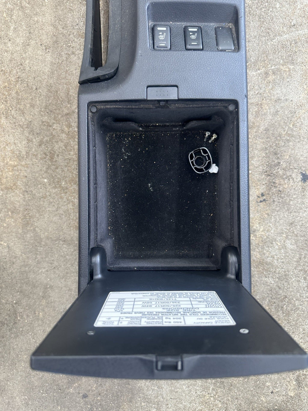 2003 05 Nissan 350Z auto Center Console Shifter Trim