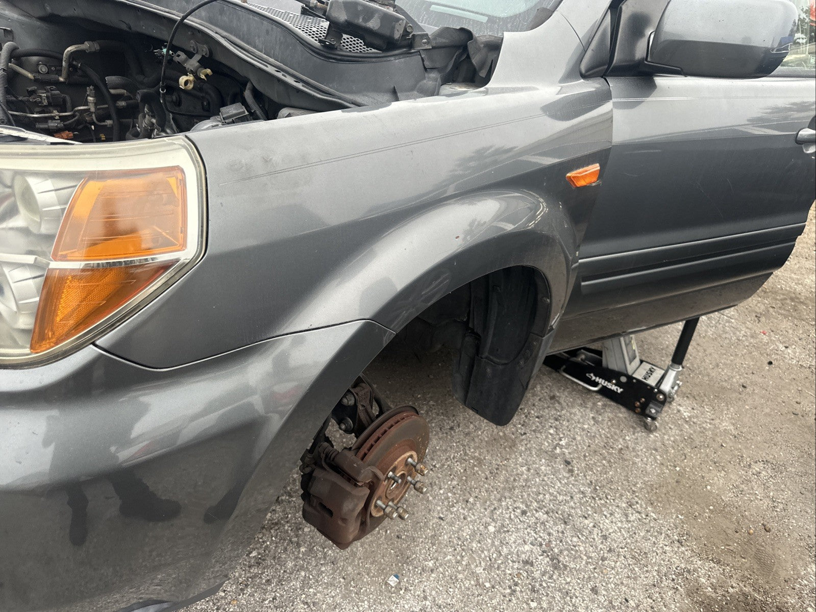 2006-2008 HONDA PILOT LEFT DRIVER SIDE FENDER ASSEMBLY OEM