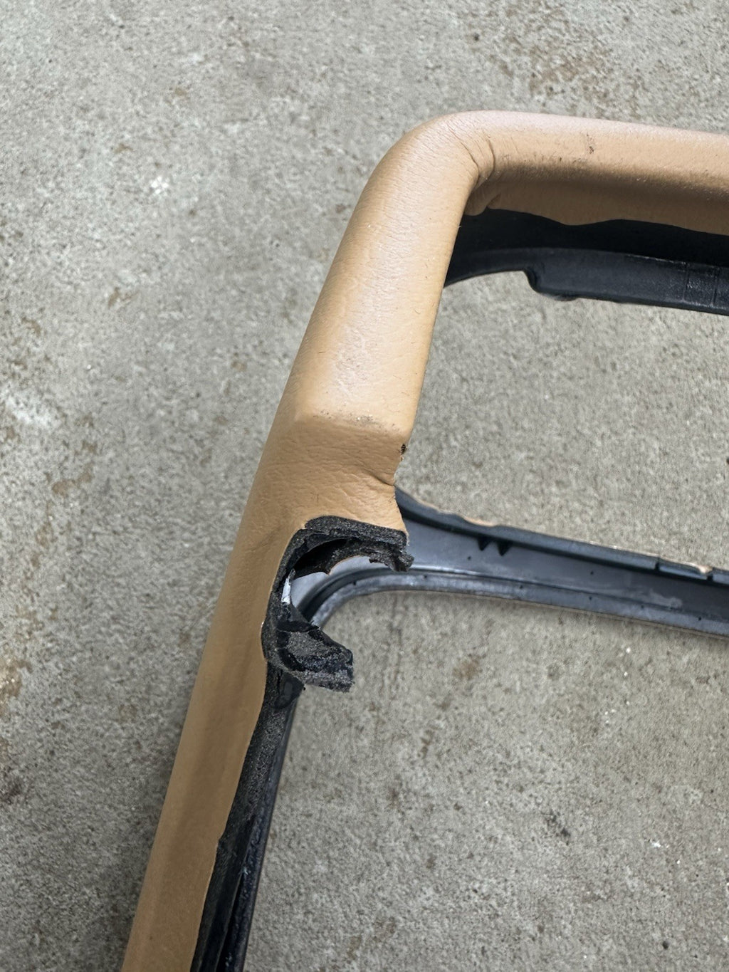 03-06 PORSCHE CAYENNE CENTER AC A/C VENT PANEL TRIM BEZEL OEM