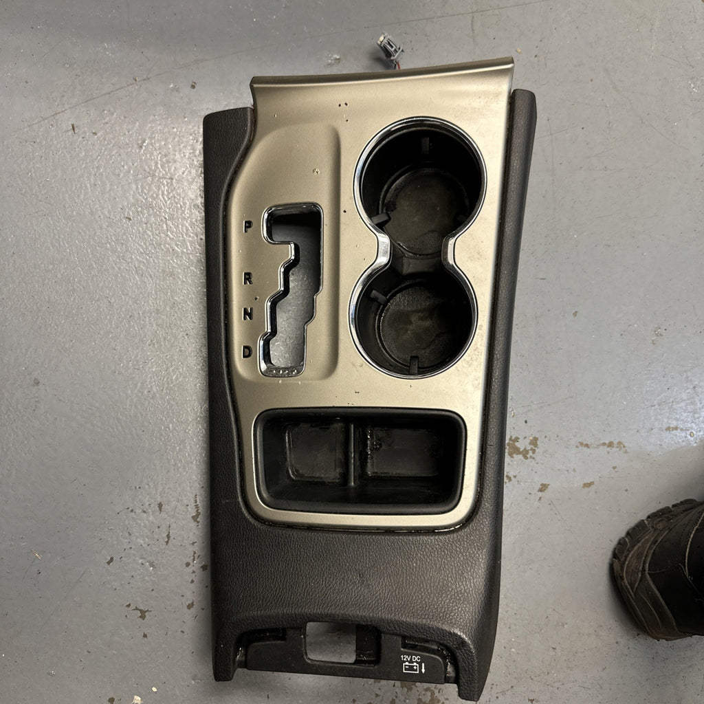 2011-2013 Jeep Grand Cherokee Console Shifter Trim Bezel Cup Holder