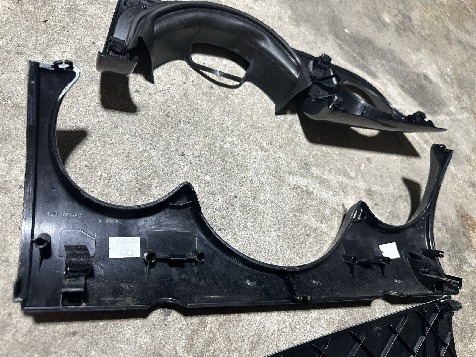 Mini Cooper 3-Piece Dash Trim Set Silver 2005-2008 R50 R52 R53 495