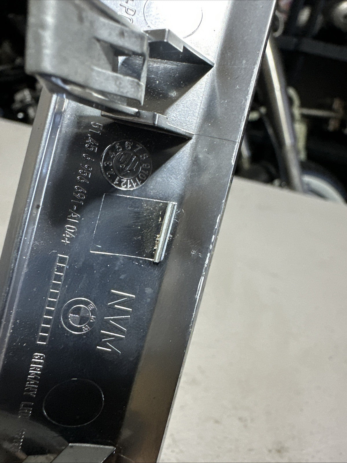 07-13 BMW X5 X6 E70 E71 Front Left Side Dashboard Trim Bezel Panel Cover Oem