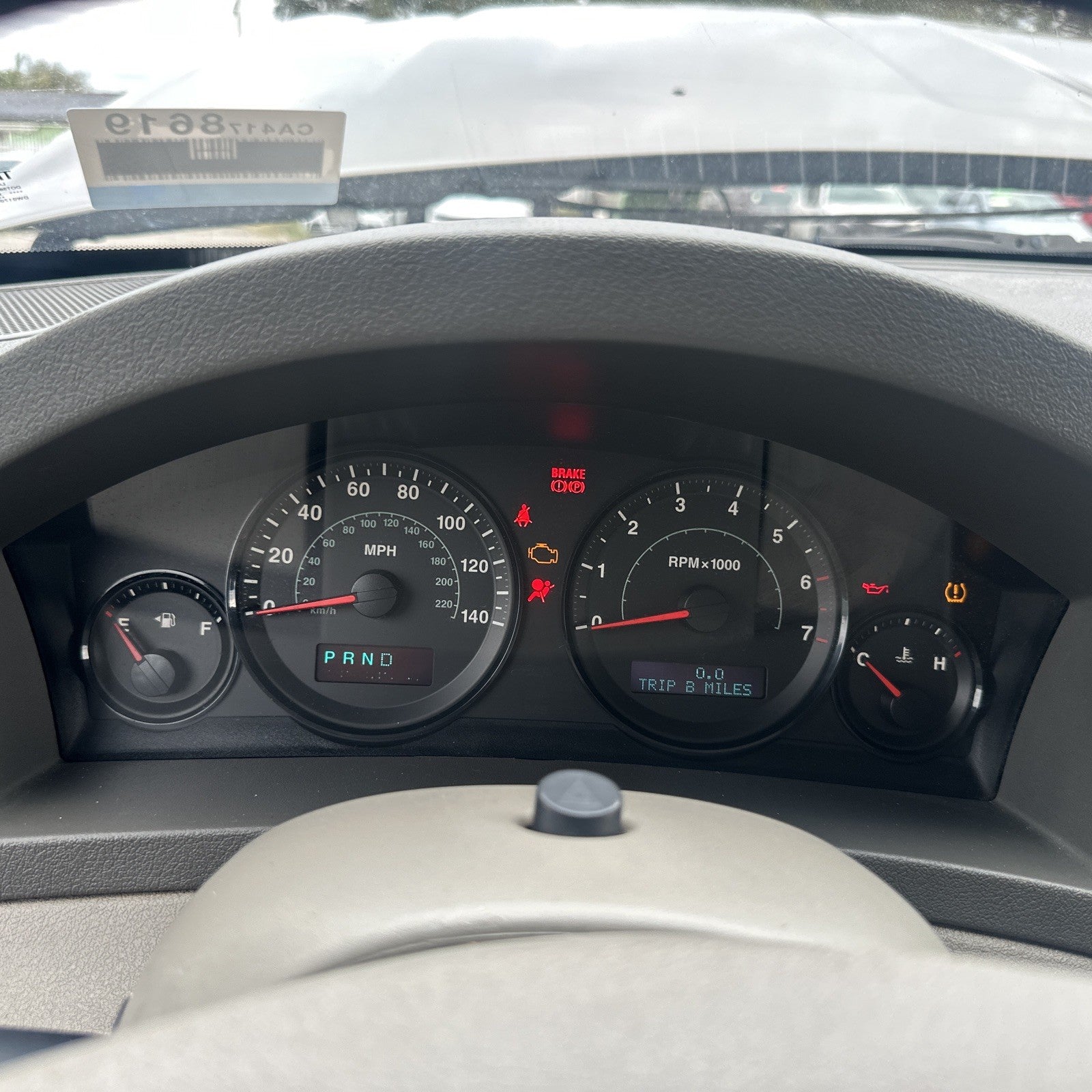 05 2005 Jeep Grand Cherokee Instrument Cluster Speedometer OEM