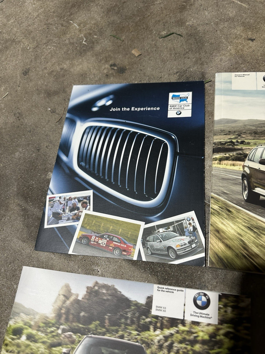 2011 BMW X5 X6 X5/X6 M owners manual & portfolio