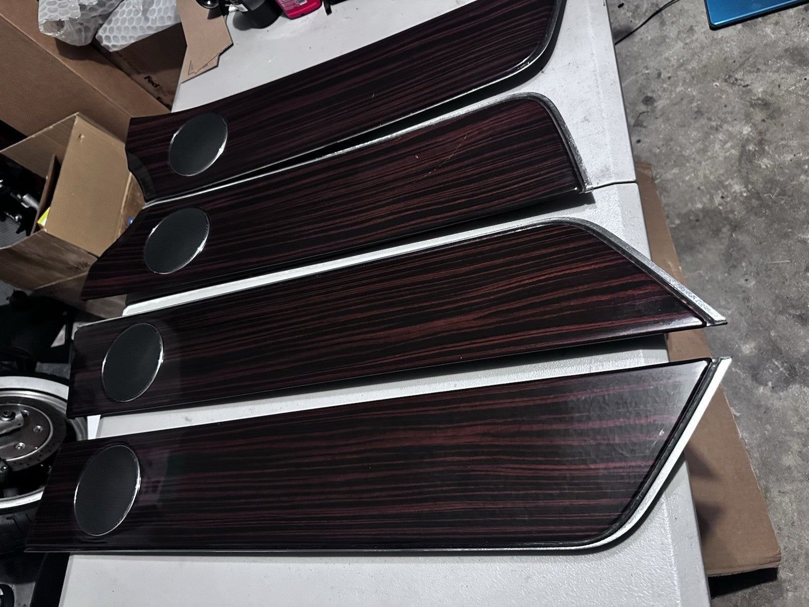 2010-2018 Jaguar XJ XJL Front Rear Door Dash Interior Wood Trim SET OEM