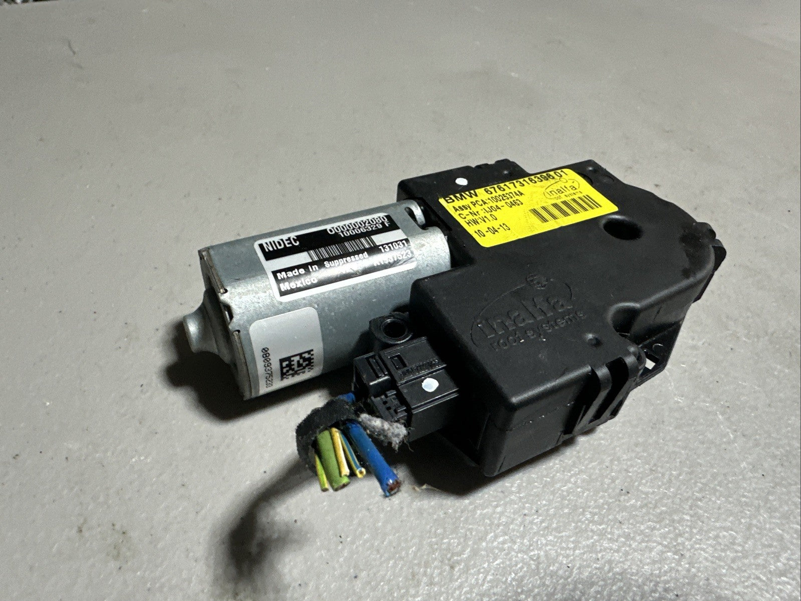 2014-2024 MINI COOPER F56 PANORAMIC SUNROOF SUN ROOF GLASS MOTOR OEM