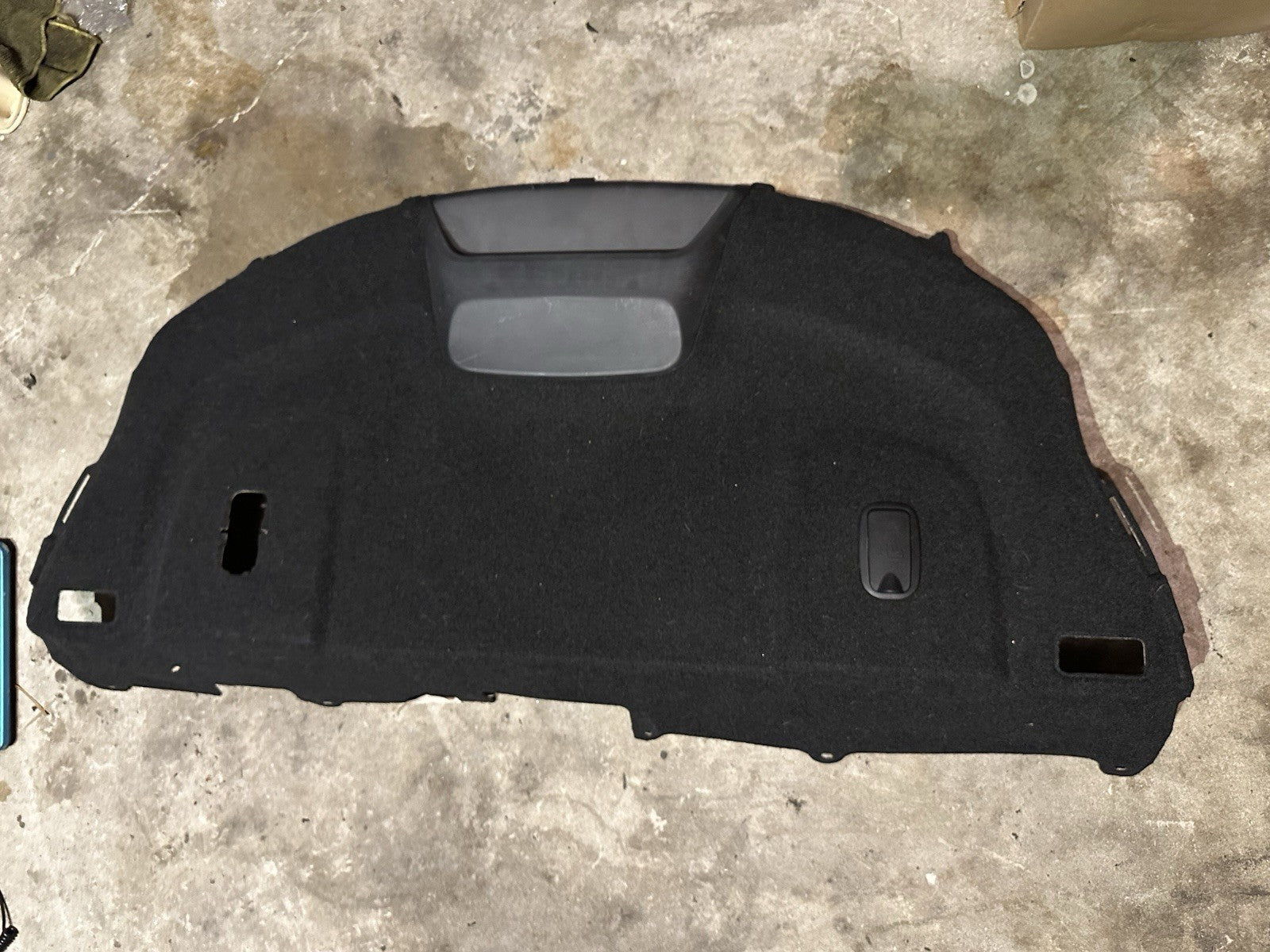 2013-2016 Hyundai Genesis Coupe Rear Seat Upper Speaker Tray Trim Cover Non Sub