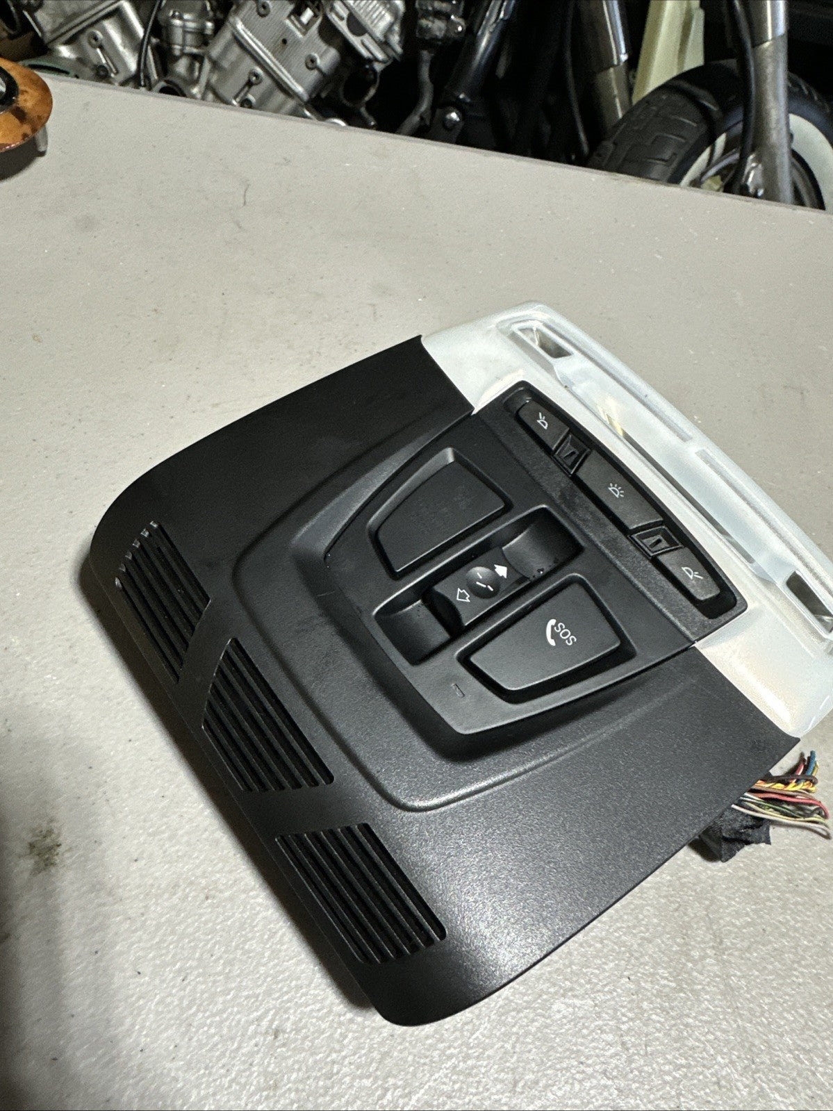 OEM 2014-2018 BMW F30 430i Front Overhead Dome Light Lamp w/Sunroof Switch Teste