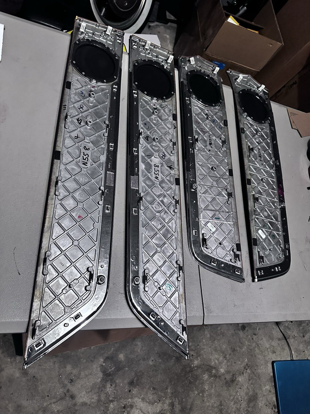 2010-2018 Jaguar XJ XJL Front Rear Door Dash Interior Wood Trim SET OEM