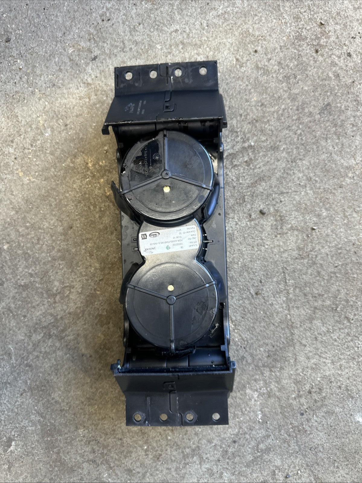 11-13 Jaguar XJ XJL X351 Floor Center Console Front Drinks Cupholder Storage OEM